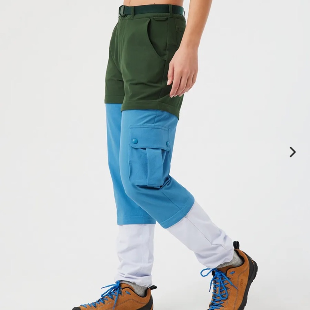 NWT Outdoor Voices Rectrek Zip Off Pants